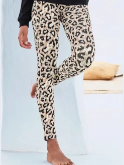Bas de pyjama legging de nuit confortable
