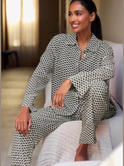 Bas de pyjama élégant pantalon de pyjama imprimé sur toute la surface