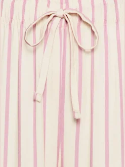 Bas de pyjama pantalon avec jambes larges