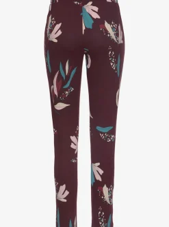 Bas de pyjama pantalon de nuit élégant avec motif sur toute la surface
