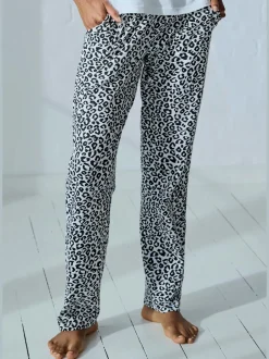Bas de pyjama pantalon de nuit à motifs