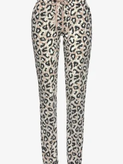 Bas de pyjama pantalon de pyjama avec poches fendues