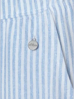 Bas de pyjama pantalon de pyjama s.oliver avec passepoils contrastés