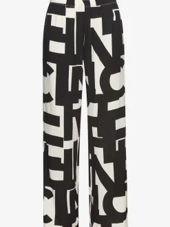 Bas de pyjama pantalon de pyjama avec motif abstrait