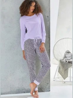 Bas de pyjama pantalon de pyjama à motif long