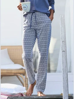Bas de pyjama pantalon de pyjama avec imprimé sur toute la surface
