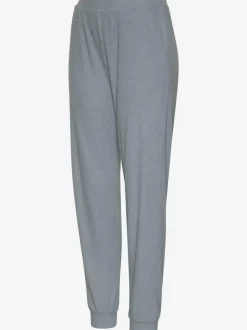 Bas de pyjama pantalon en tricot côtelé