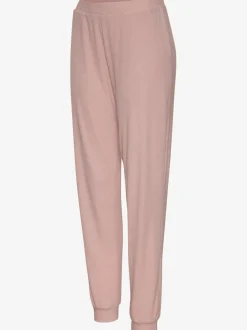 Bas de pyjama pantalon en tricot côtelé