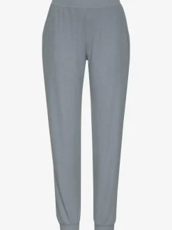 Bas de pyjama pantalon en tricot côtelé