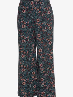 Bas de pyjama pantalon jupe-culotte de pyjama à motifs