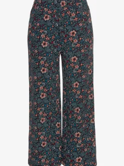 Bas de pyjama pantalon jupe-culotte de pyjama à motifs