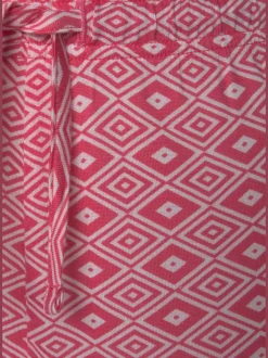 Bas de pyjama pantalon large avec motif ethnique