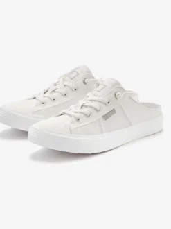 Baskets chaussures en textile au style usé et délavé tendance