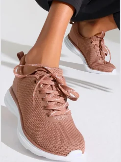 Baskets chaussures en textile, chaussures en tissu : particulièrement confortables, avec semelle flexible