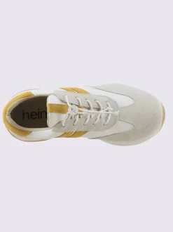 Baskets cuir de bœuf nappa et velours