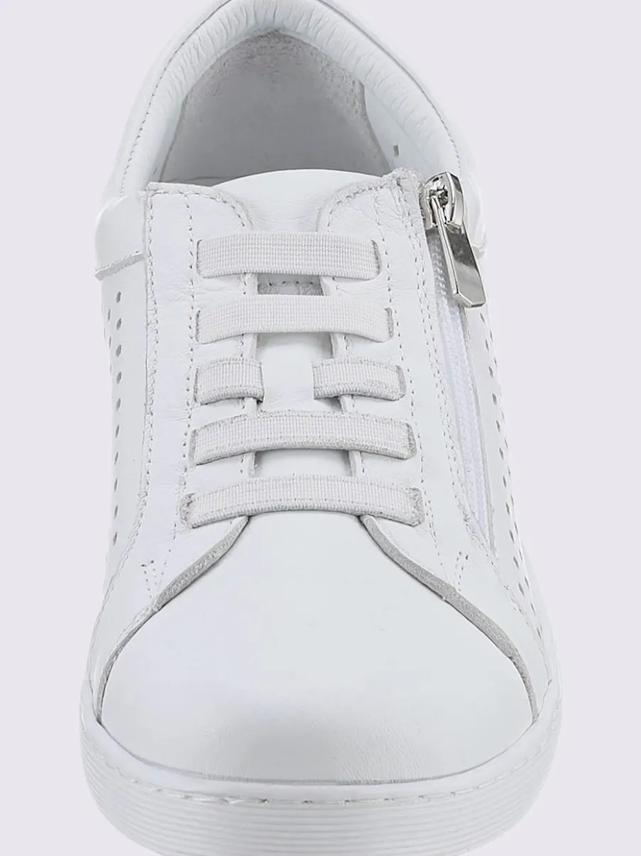 Baskets cuir nappa de vache