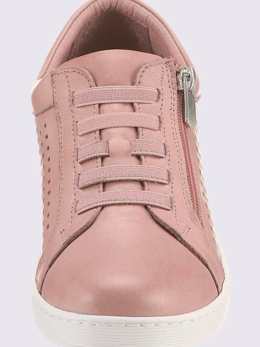 Baskets cuir nappa de vache