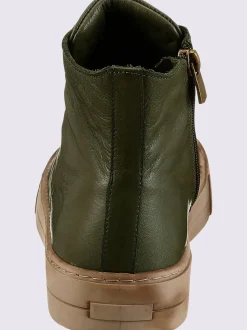 Baskets cuir nappa de vache