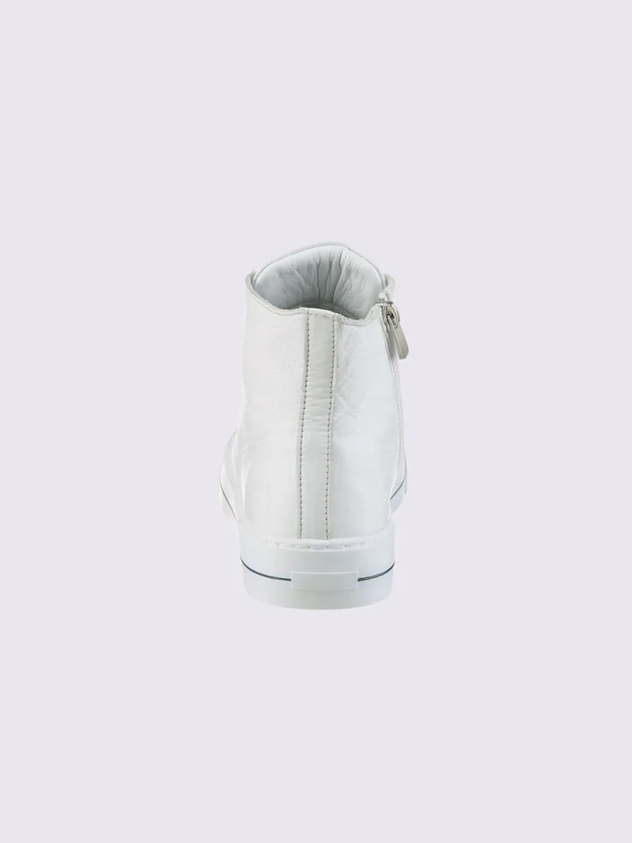 Baskets cuir nappa de vache