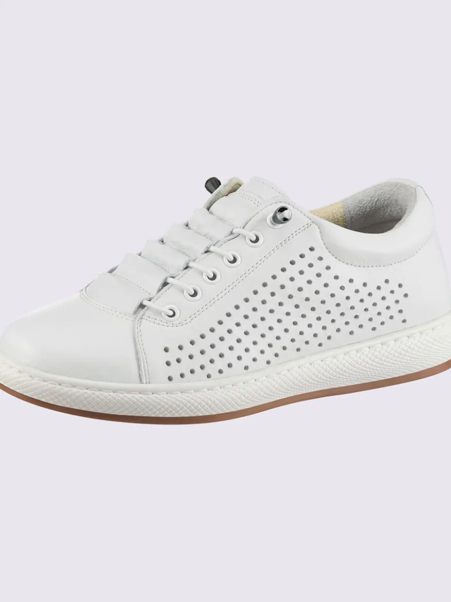 Baskets cuir nappa de vache