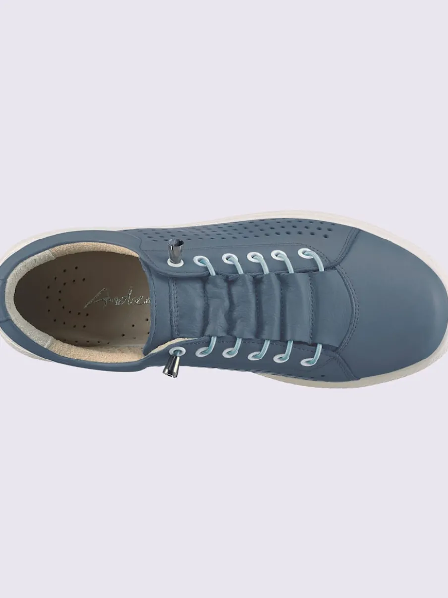Baskets cuir nappa de vache