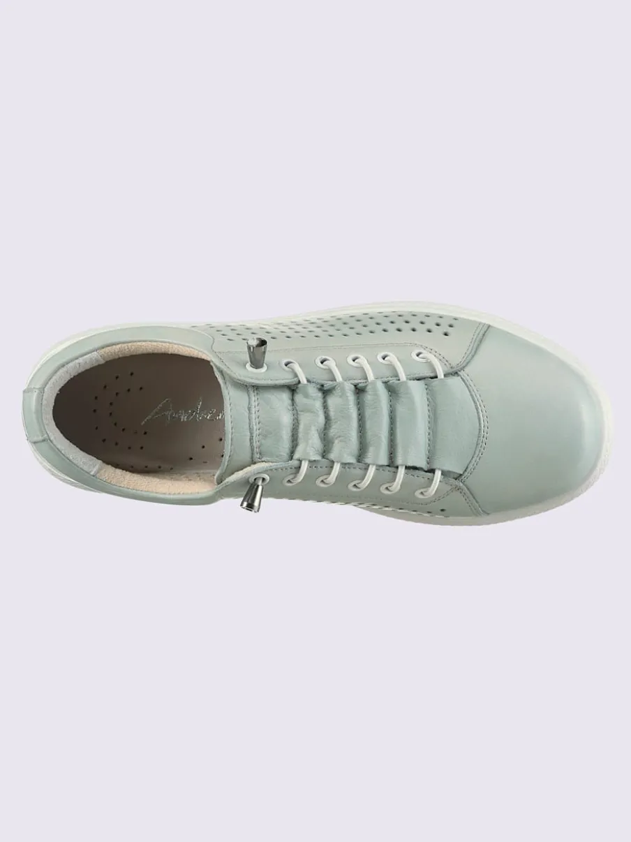 Baskets cuir nappa de vache