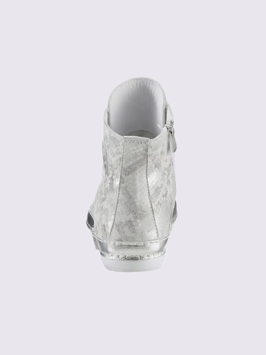 Baskets cuir nappa de vache