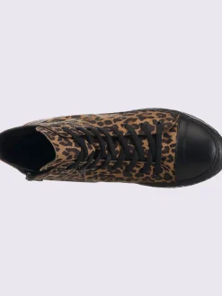 Baskets cuir nappa de vache