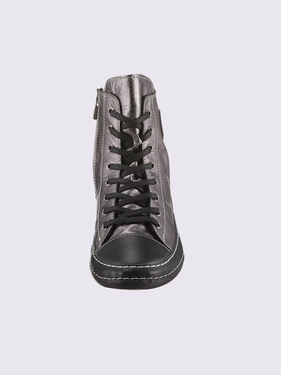 Baskets cuir nappa de vache