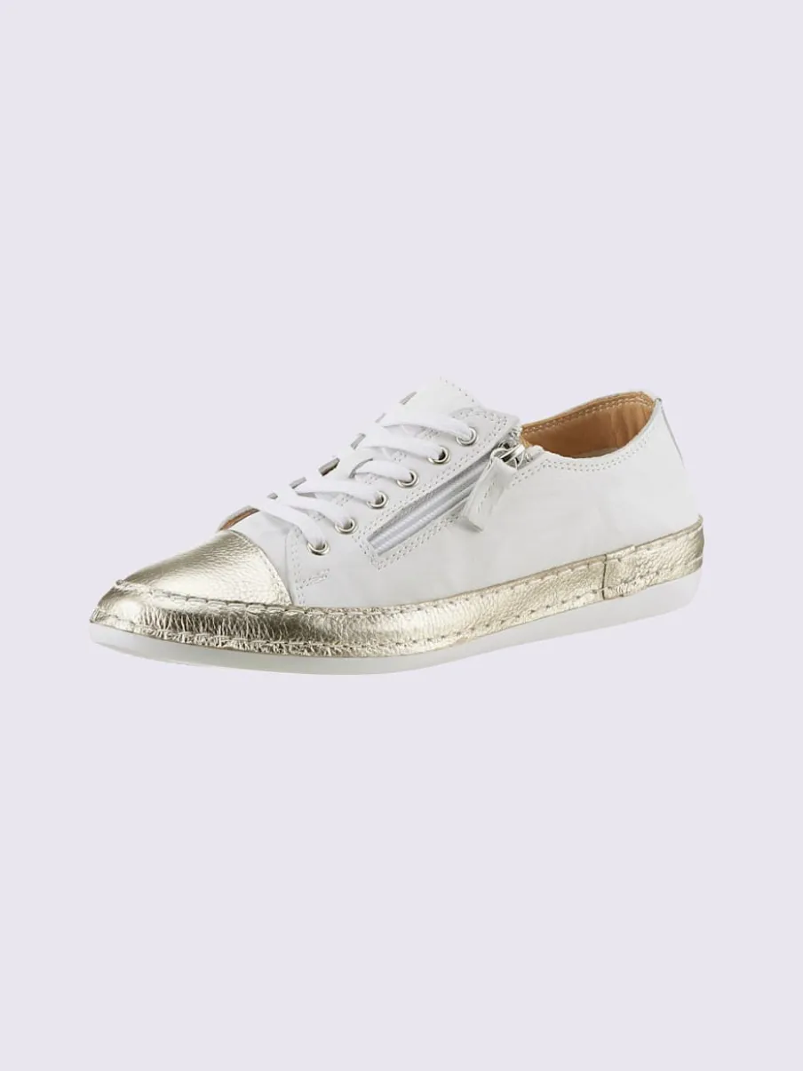 Baskets cuir nappa de vache