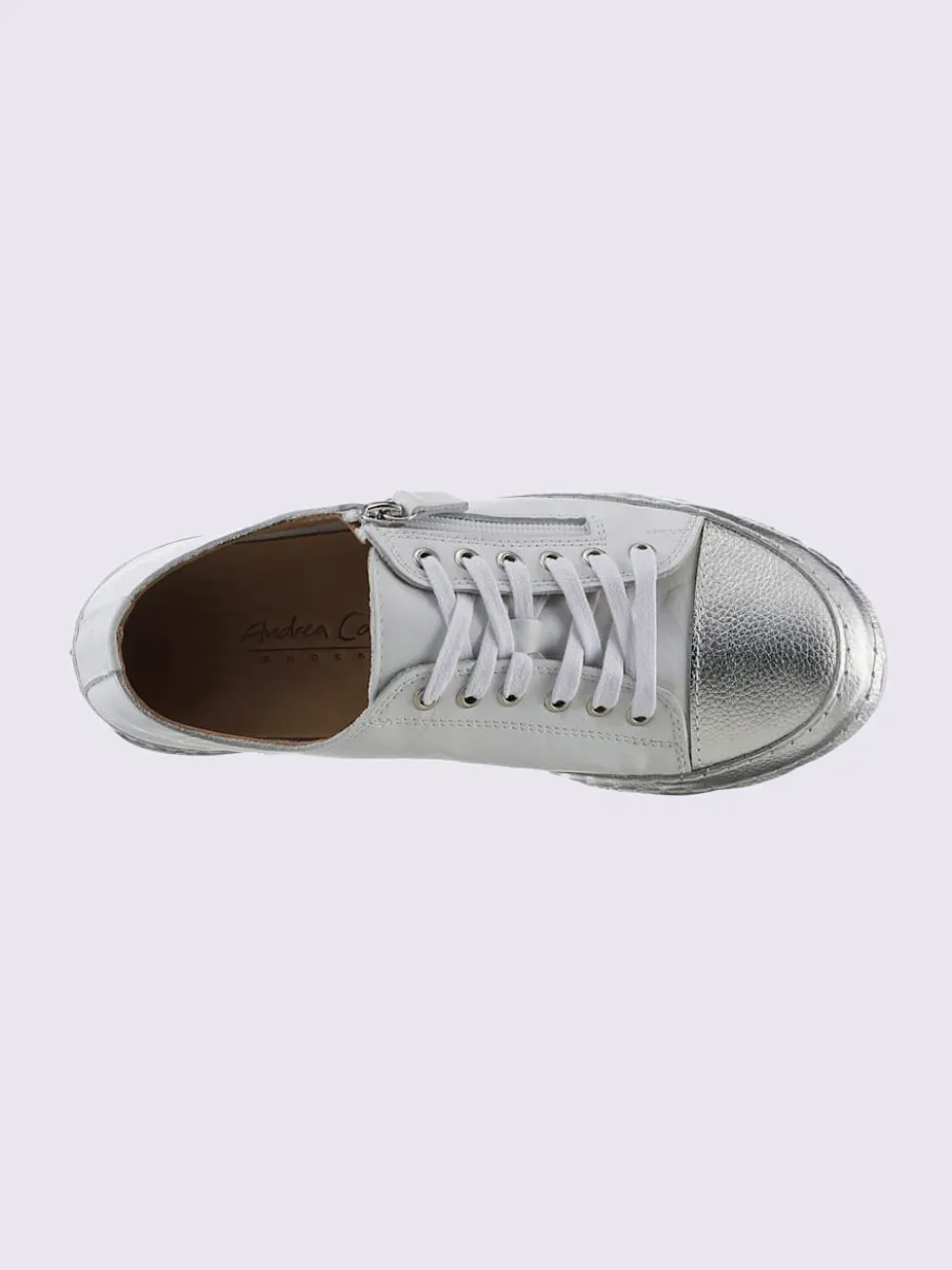 Baskets cuir nappa de vache
