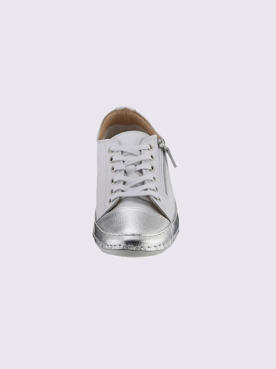 Baskets cuir nappa de vache