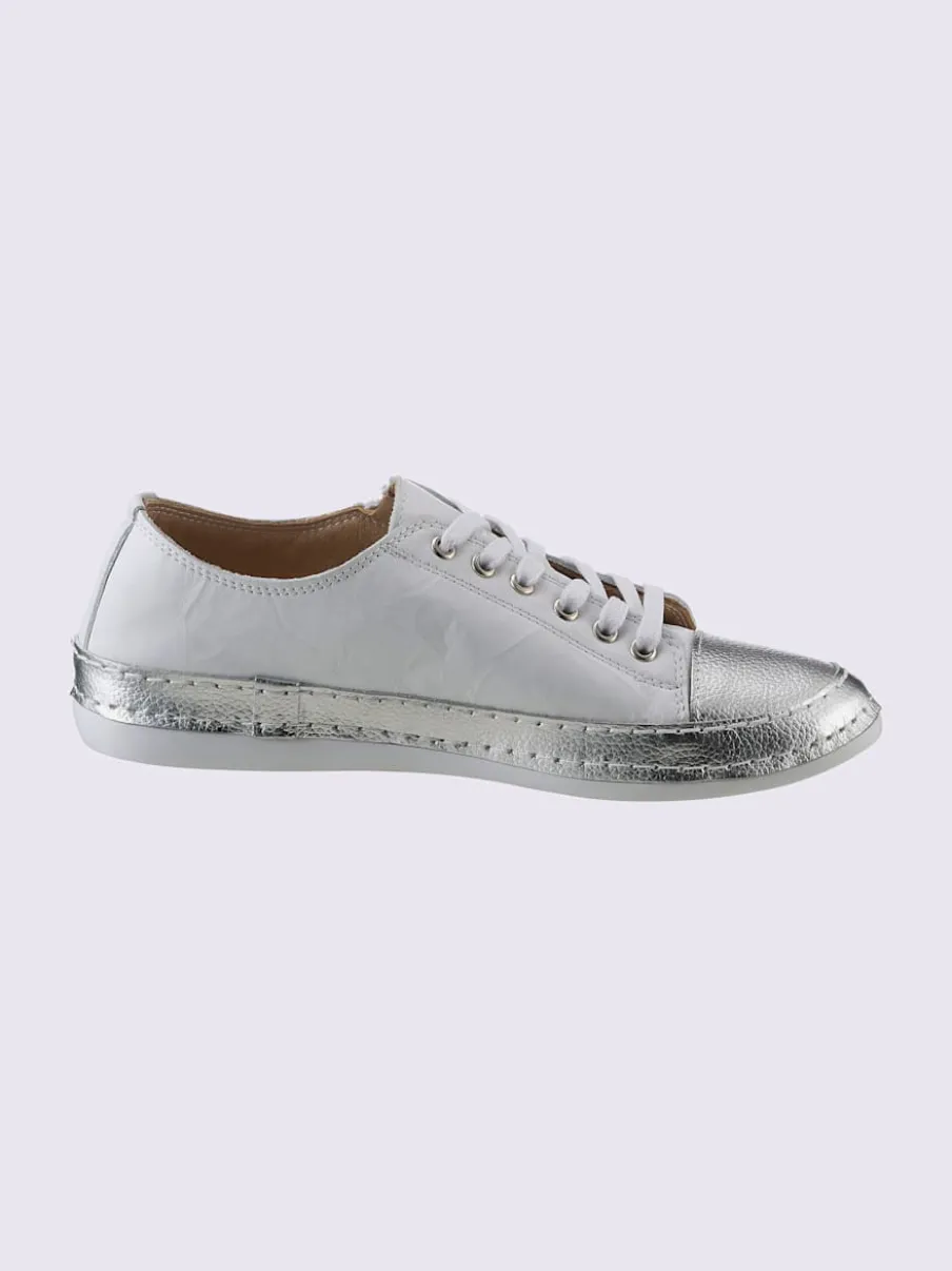Baskets cuir nappa de vache