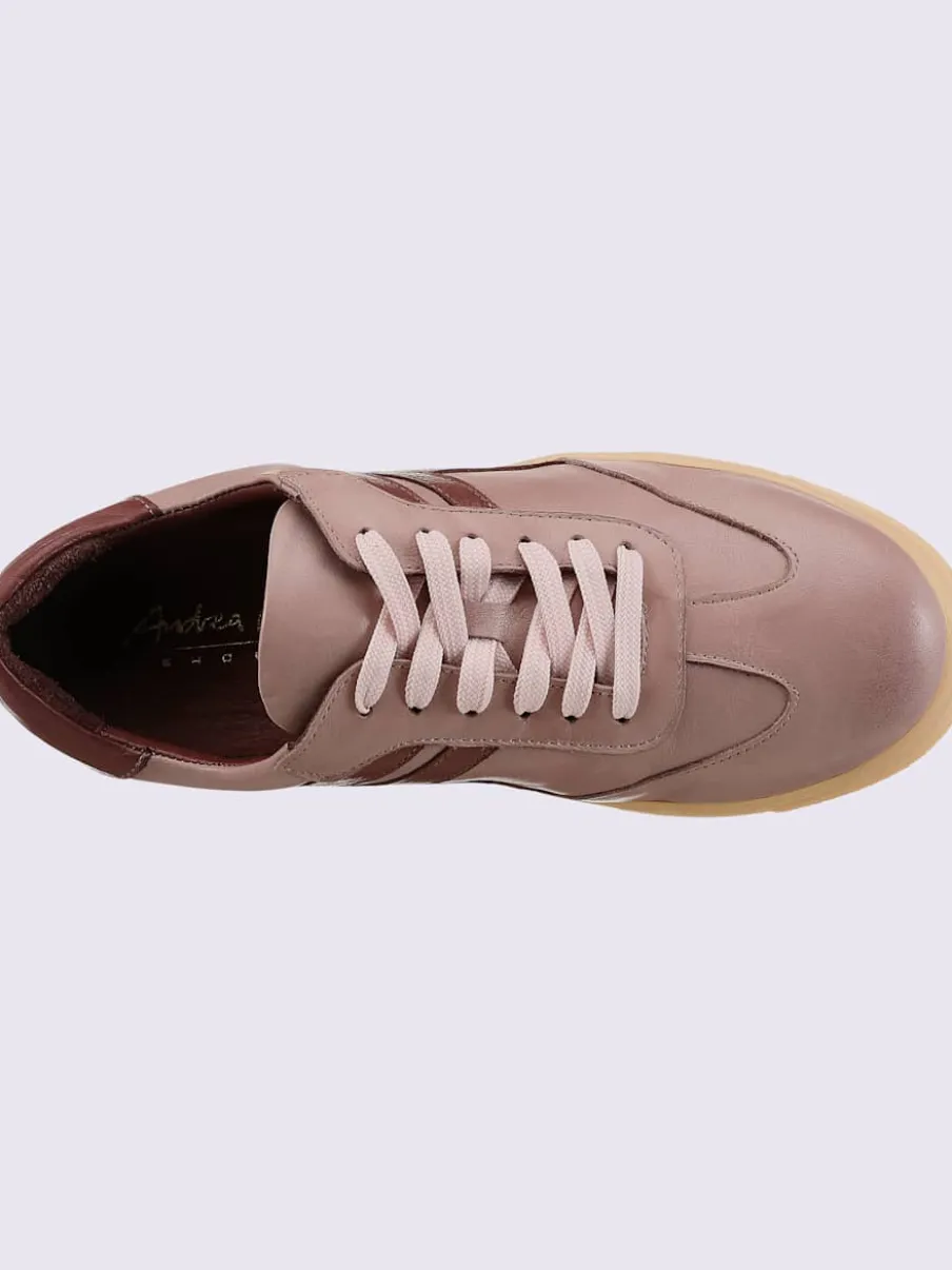 Baskets cuir nappa de vache