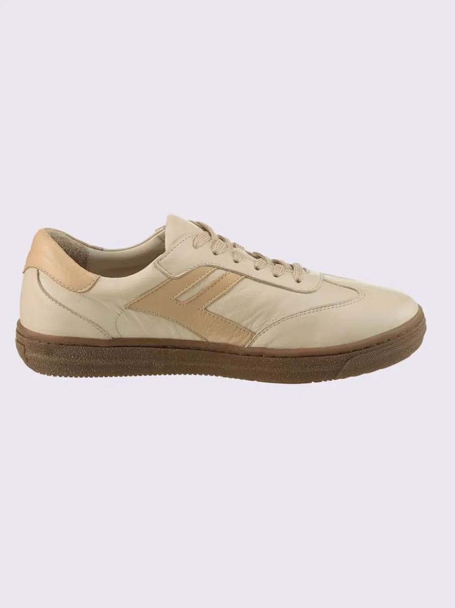 Baskets cuir nappa de vache