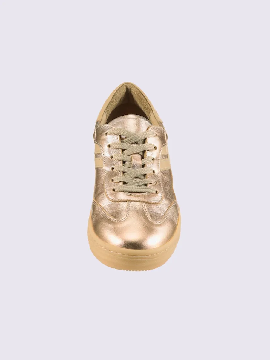 Baskets cuir nappa de vache