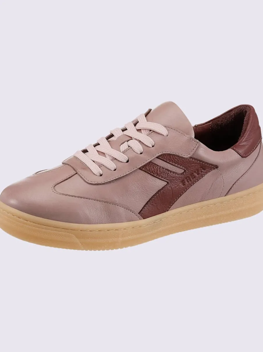 Baskets cuir nappa de vache