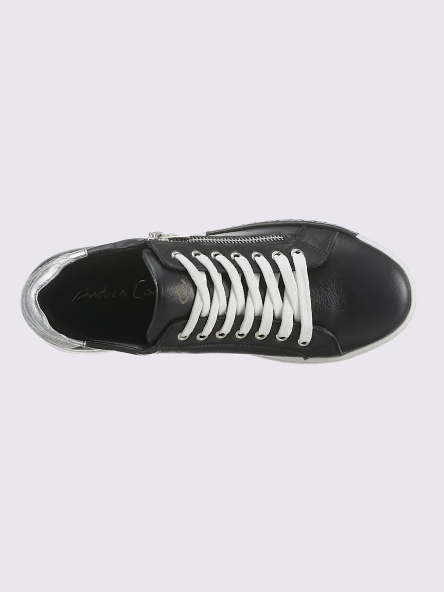 Baskets cuir nappa de vache