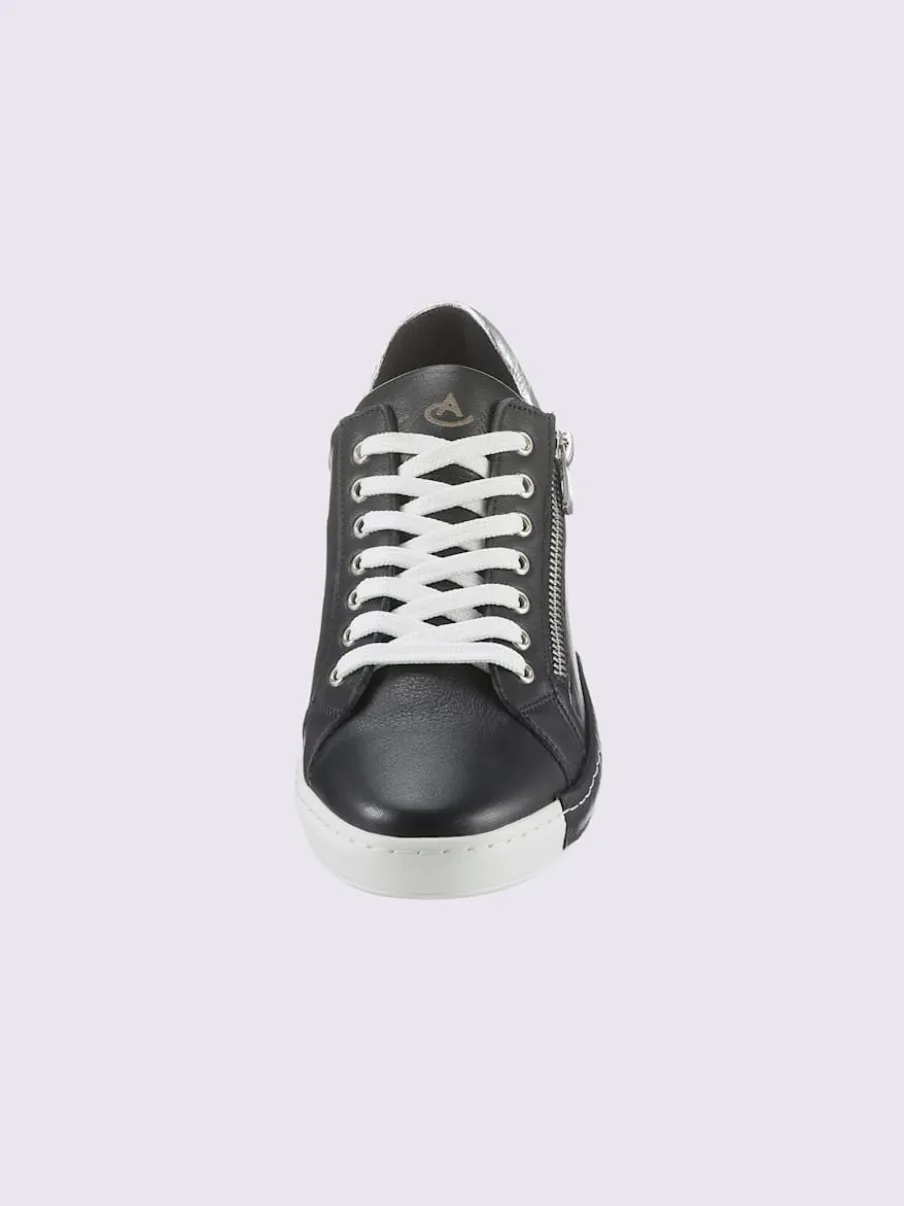 Baskets cuir nappa de vache