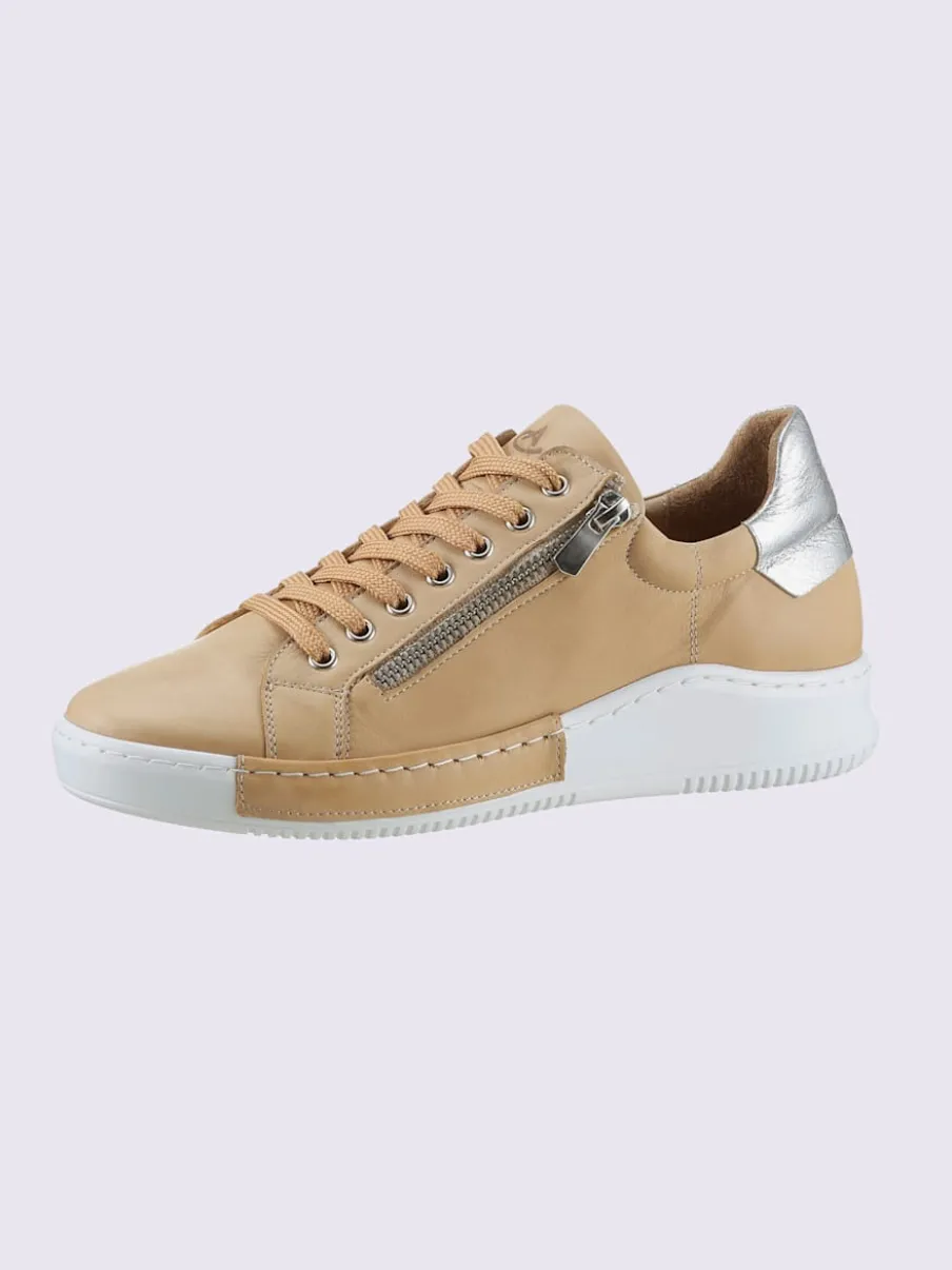 Baskets cuir nappa de vache