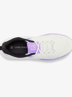 Baskets détails contrastés pour un look raffiné