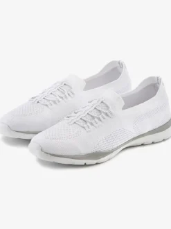 Baskets lacets élastiques et semelle flexible pour un confort optimal