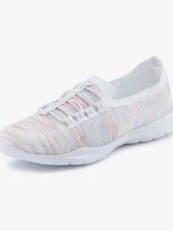 Baskets lacets élastiques et semelle flexible pour un confort optimal