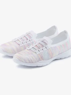 Baskets lacets élastiques et semelle flexible pour un confort optimal