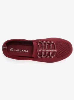 Baskets lacets élastiques et semelle flexible pour un confort optimal