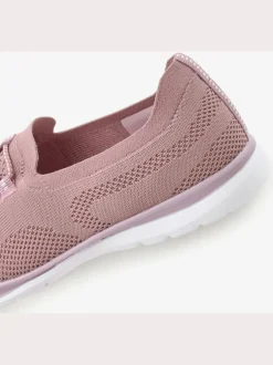 Baskets lacets élastiques et semelle flexible pour un confort optimal