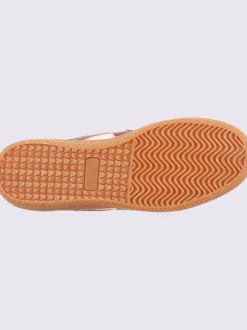 Baskets matière synthétique
