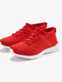 Baskets matière textile extensible douce pour s'adapter parfaitement au pied