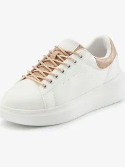 Baskets sneaker confortables avec détails métalliques tendance