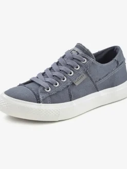 Baskets sneakers au style usé et délavé tendance